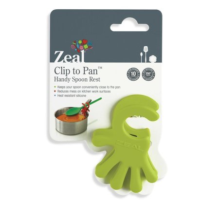 ZEAL Silicone Clip to Pan Spoon Rest J148 DISP